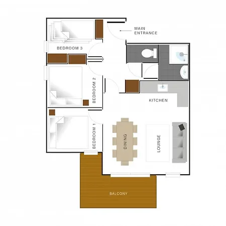 Les Clarines 1 Apartament Landry